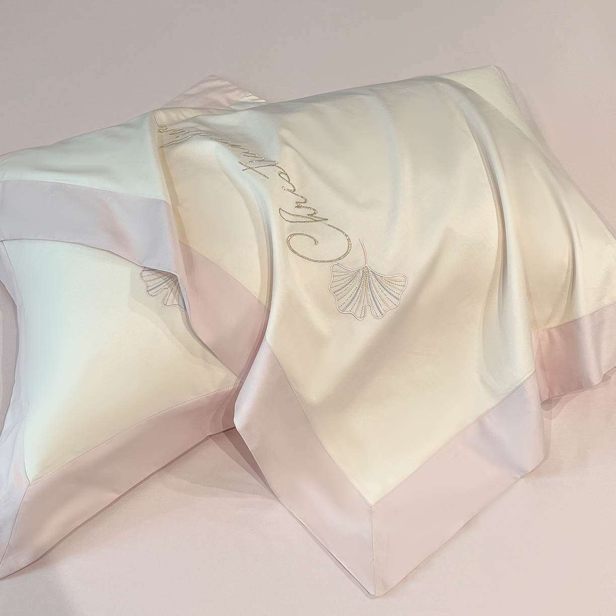 91家纺网 家纺一手货源 找家纺 （总）置顶家纺 2025新款亲肤拼接刺绣四件套-一路繁花