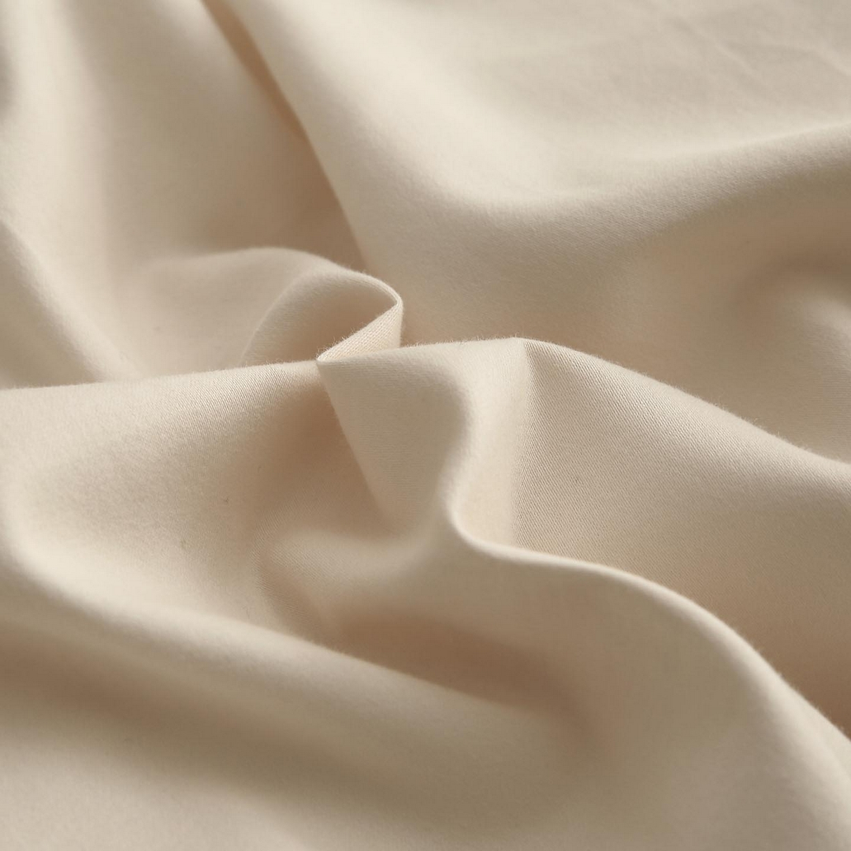 91家纺网 家纺一手货源 找家纺 梧桐树 2025新款纯色双拼100%棉磨毛全棉纯棉四件套 云纱可可