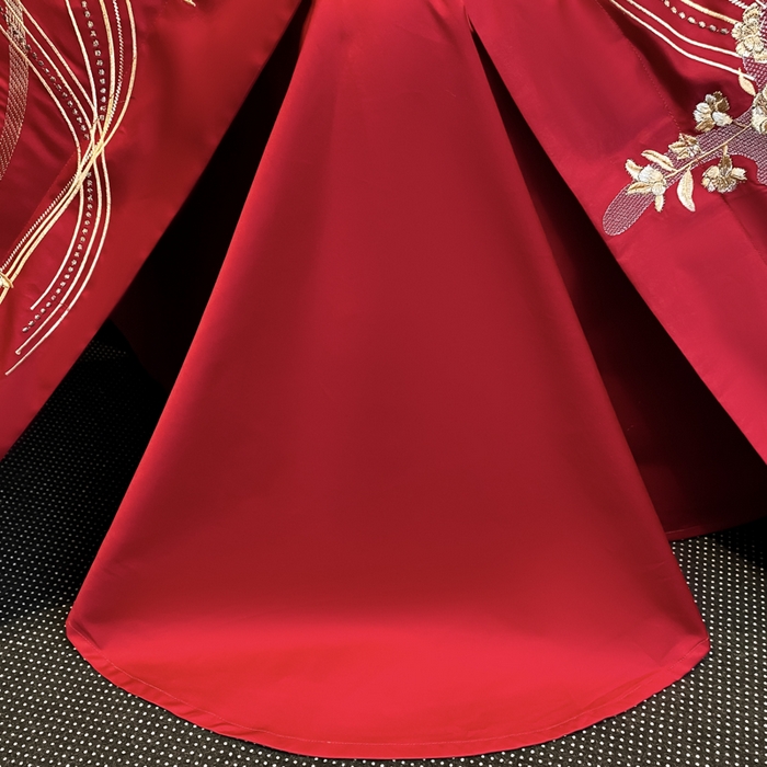 91家纺网 家纺一手货源 找家纺 置顶家纺 2025新款全棉纯棉刺绣四件套迪奥系列 迪奥-大红