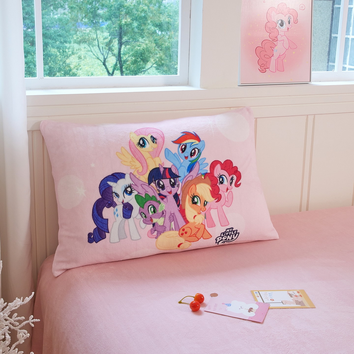 91家纺网 家纺一手货源 找家纺 （总）蘭菲家纺 2025新款小马宝莉牛奶绒四件套