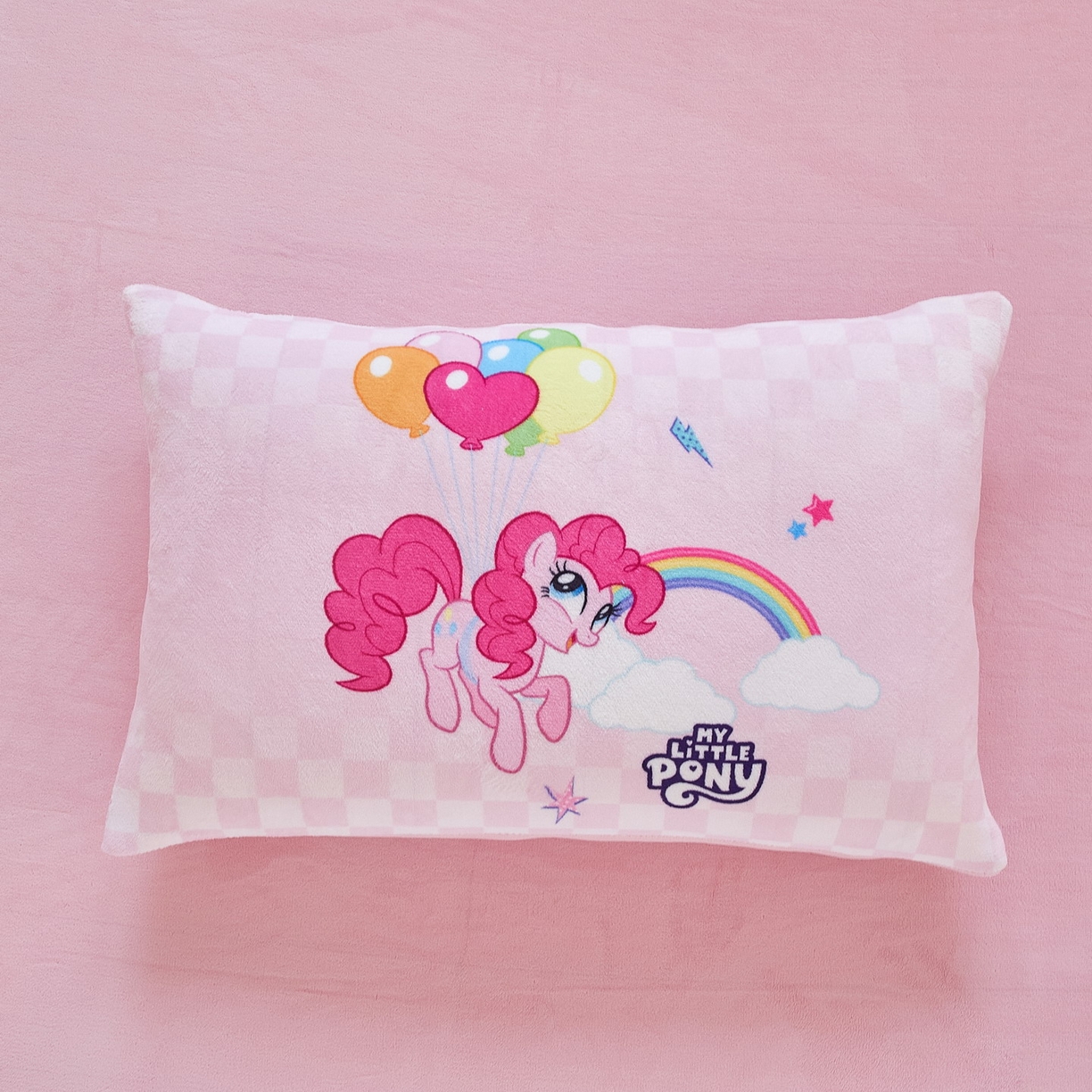 91家纺网 家纺一手货源 找家纺 蘭菲家纺 2025新款小马宝莉牛奶绒四件套 摩登-宝莉