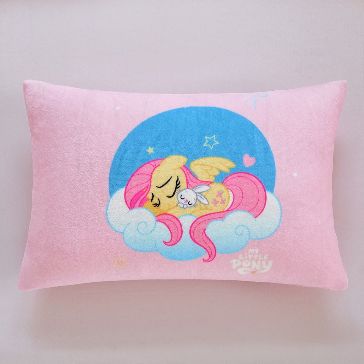 蘭菲家纺 2025新款小马宝莉牛奶绒单枕套 枕套单件 晚安-宝莉