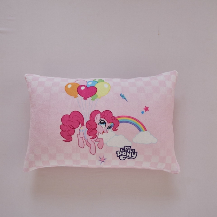 蘭菲家纺 2025新款小马宝莉牛奶绒单枕套 枕套单件 摩登-宝莉