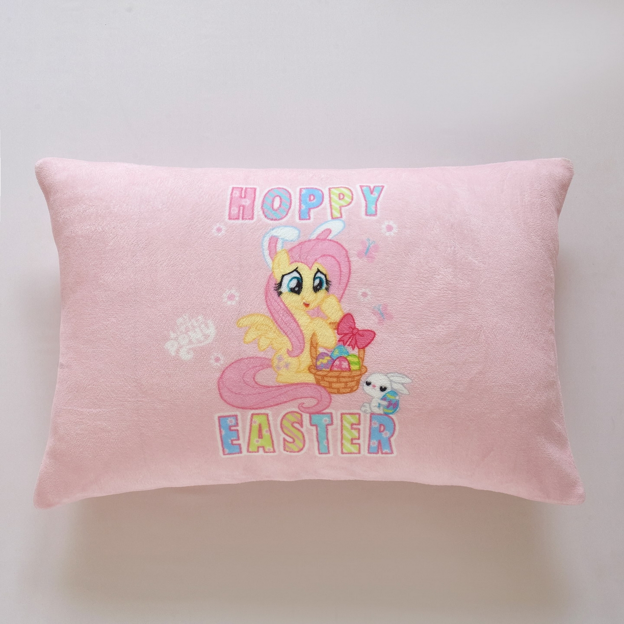 蘭菲家纺 2025新款小马宝莉牛奶绒单枕套 枕套单件 粉色-宝莉