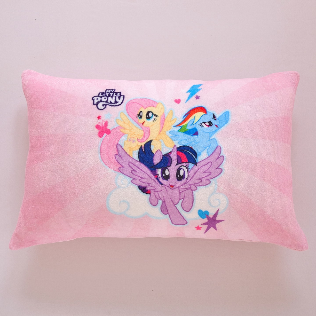 蘭菲家纺 2025新款小马宝莉牛奶绒单枕套 枕套单件 飞翔-宝莉