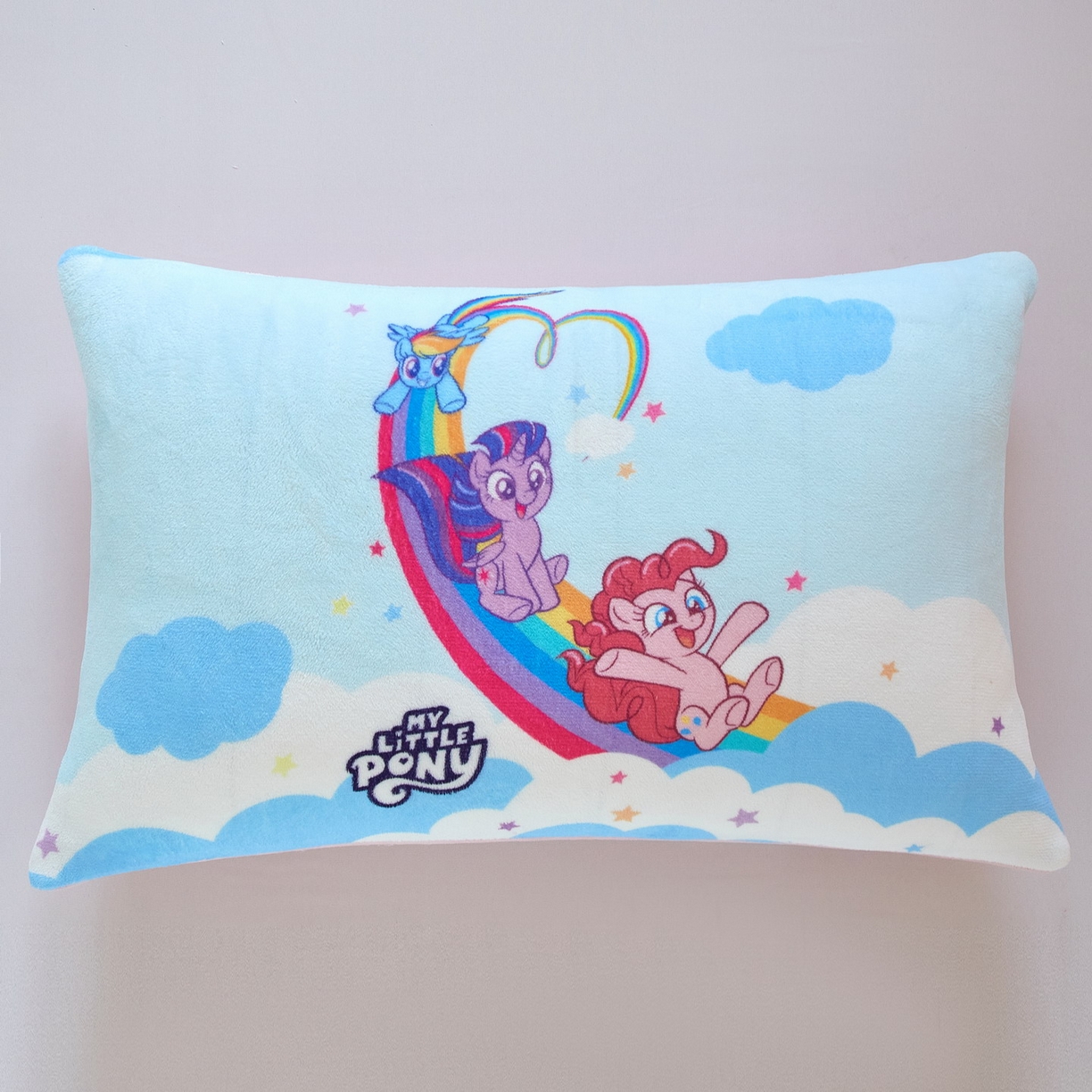 蘭菲家纺 2025新款小马宝莉牛奶绒单枕套 枕套单件 嗨皮-宝莉