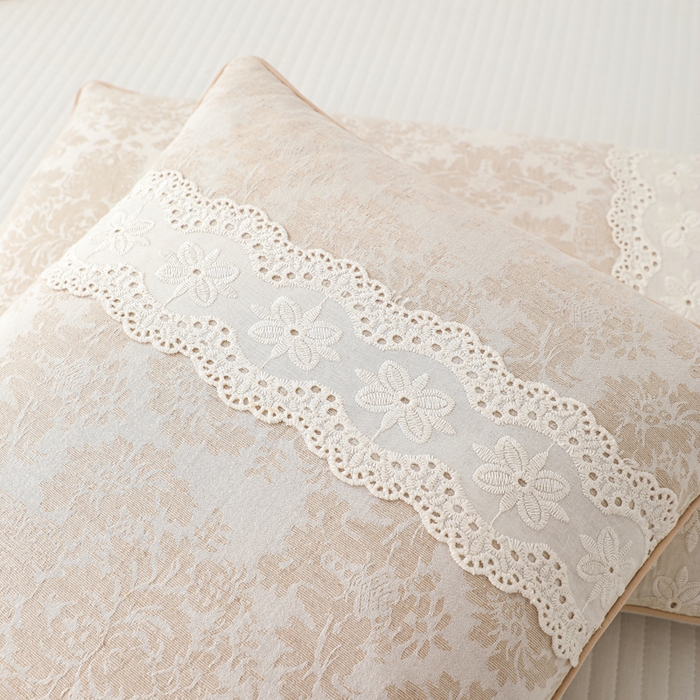 91家纺网 家纺一手货源 找家纺 （总）大熊枕芯 2025新款棉麻刺绣款荞麦枕枕头枕芯