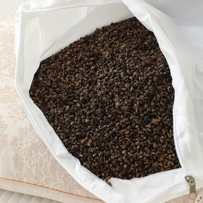 91家纺网 家纺一手货源 找家纺 （总）大熊枕芯 2025新款棉麻刺绣款荞麦枕枕头枕芯