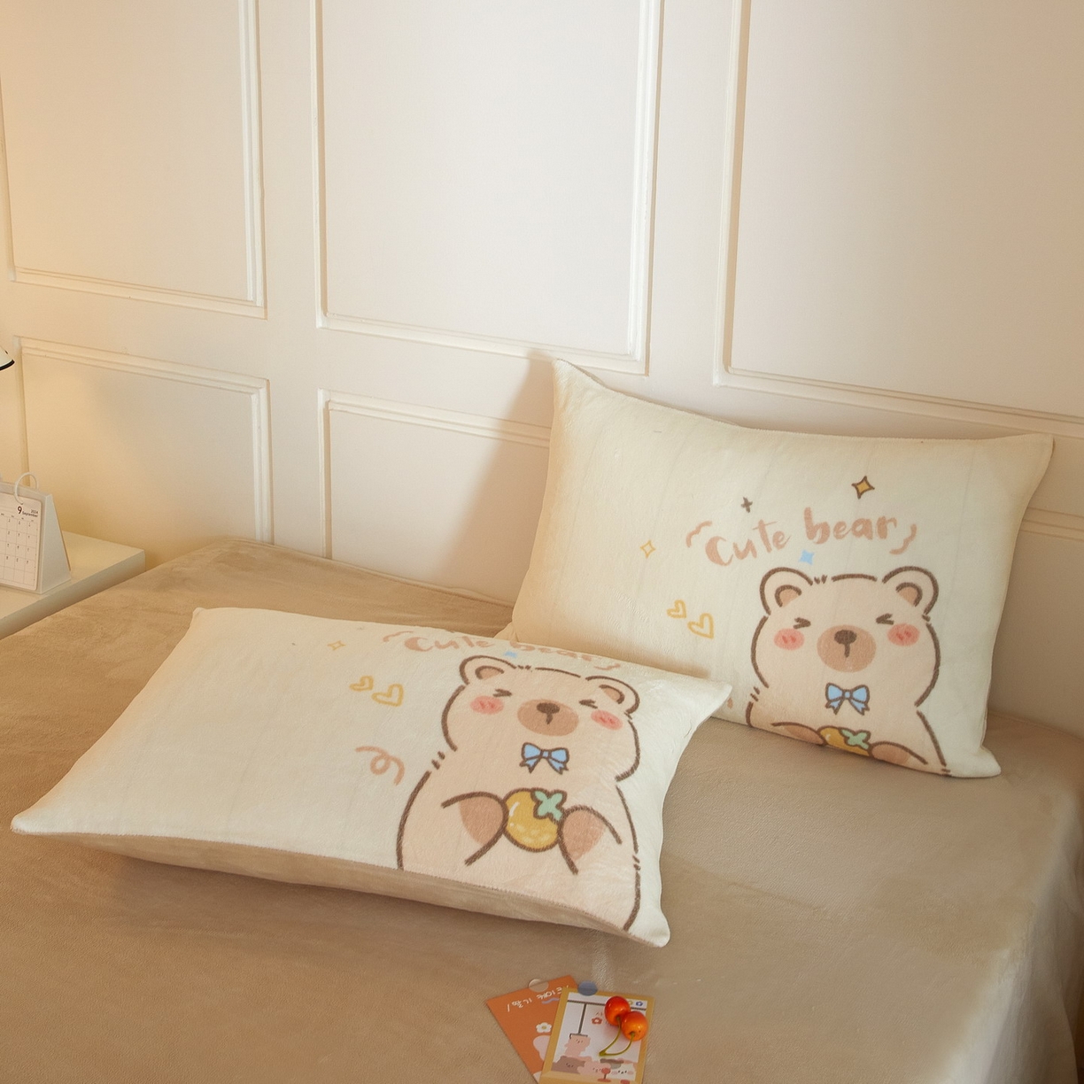 91家纺网 家纺一手货源 找家纺 蘭菲家纺 2025新款卡皮巴拉牛奶绒四件套 大美豚