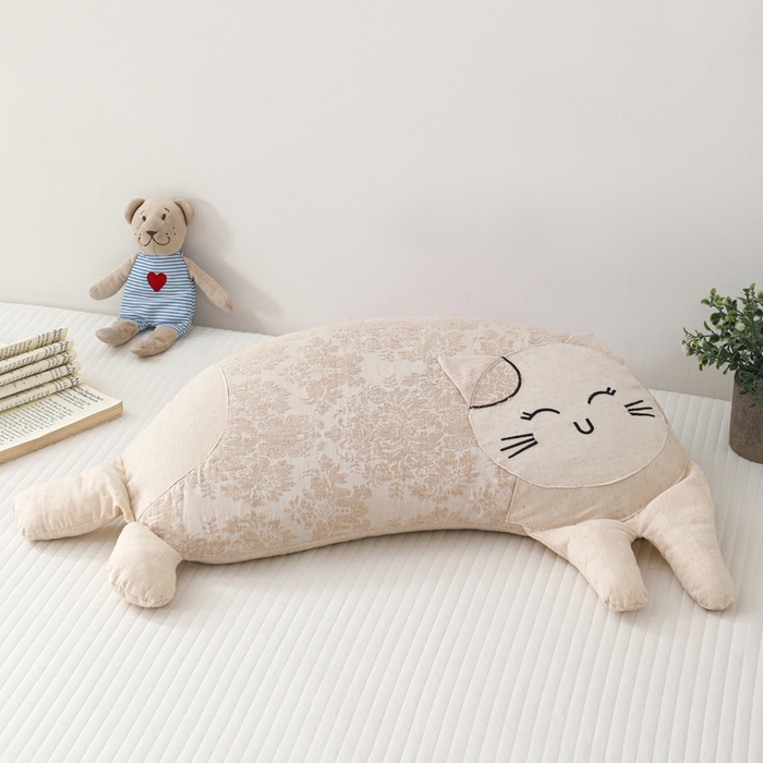 91家纺网 家纺一手货源 找家纺 （总）大熊枕芯 2025新款棉麻荞麦枕-流苏款枕头枕芯