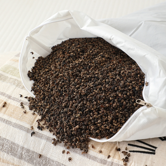 91家纺网 家纺一手货源 找家纺 大熊枕芯 2025新款棉麻可爱猫卡通荞麦枕儿童学生成人枕头 棉麻猫-条纹