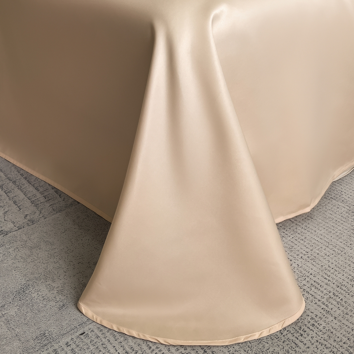 91家纺网 家纺一手货源 找家纺 置顶家纺 2025新款幸卉亲肤提花四件套 幸卉-香槟