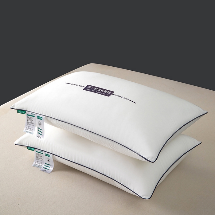 91家纺网 家纺一手货源 找家纺 九州枕芯 2025新款特价舒适安睡枕枕头枕芯 低枕单只-白色