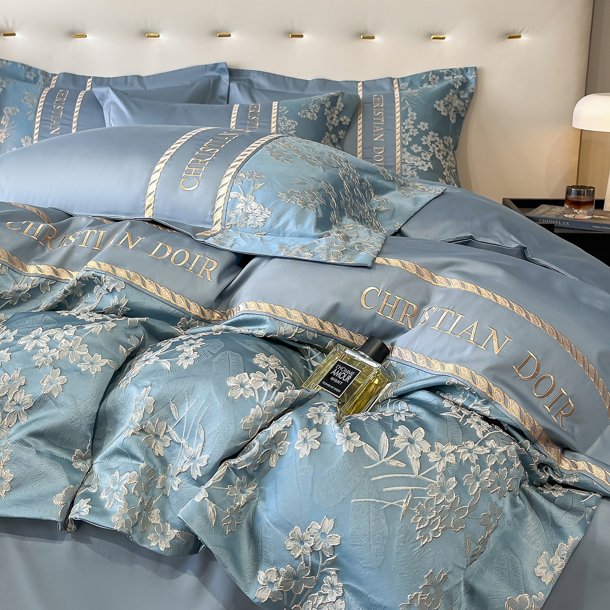 91家纺网 家纺一手货源 找家纺 （总）置顶家纺 2025新款漫芙提花亲肤系列四件套