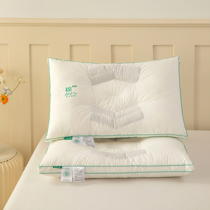 91家纺网 家纺一手货源 找家纺 （总）九州枕芯 2025新款全棉草本决明子枕枕头枕芯
