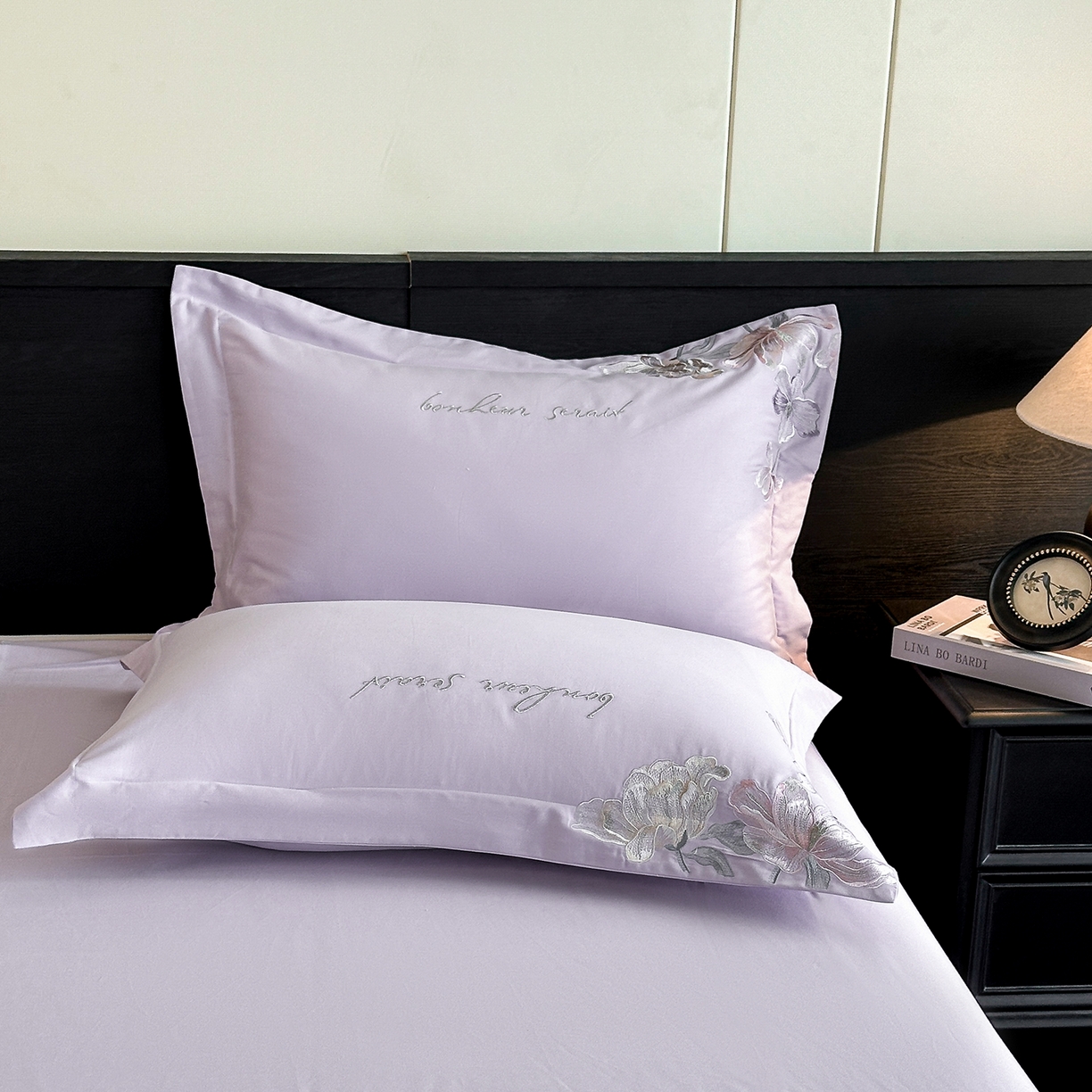 91家纺网 家纺一手货源 找家纺 置顶家纺 2025秋冬新款加厚全棉磨毛四件套-秘密花园 秘密花园-香芋紫