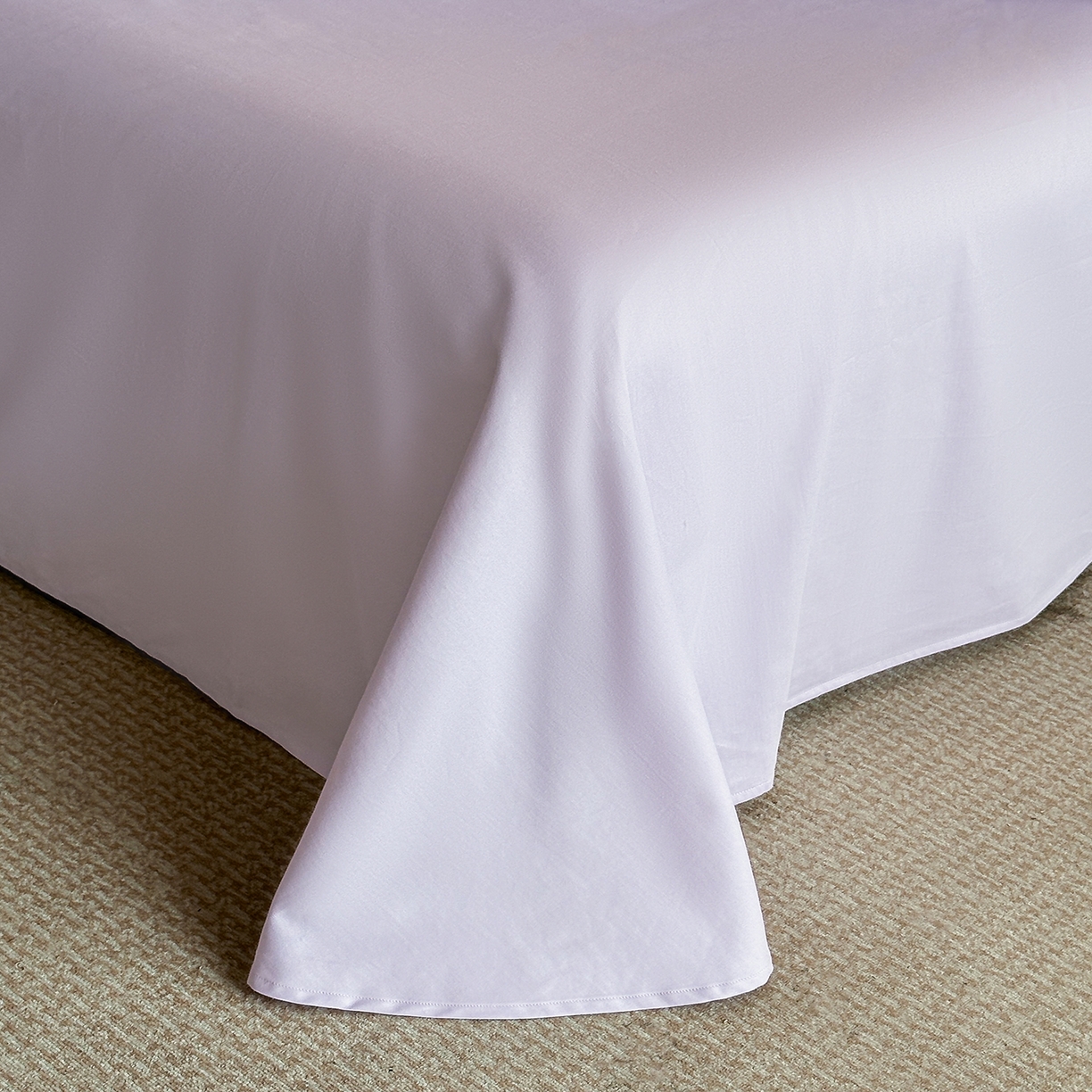 91家纺网 家纺一手货源 找家纺 置顶家纺 2025秋冬新款加厚全棉磨毛四件套-秘密花园 秘密花园-奶白+香芋紫