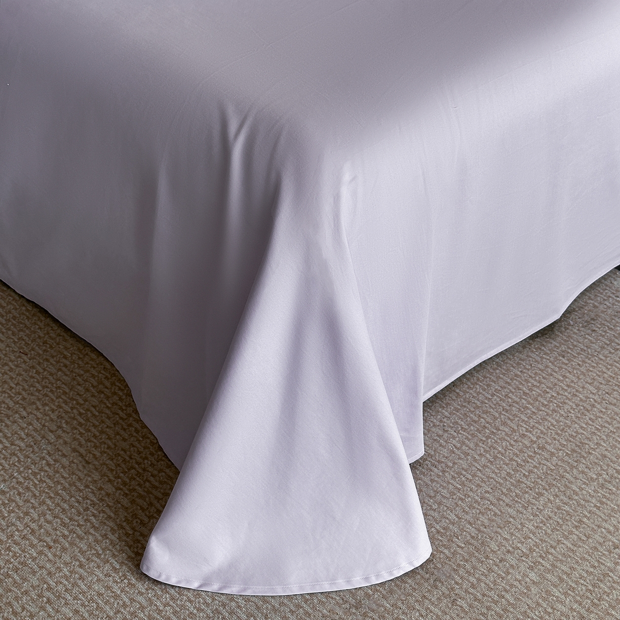 91家纺网 家纺一手货源 找家纺 置顶家纺 2025秋冬新款加厚全棉磨毛四件套-秘密花园 秘密花园-香芋紫