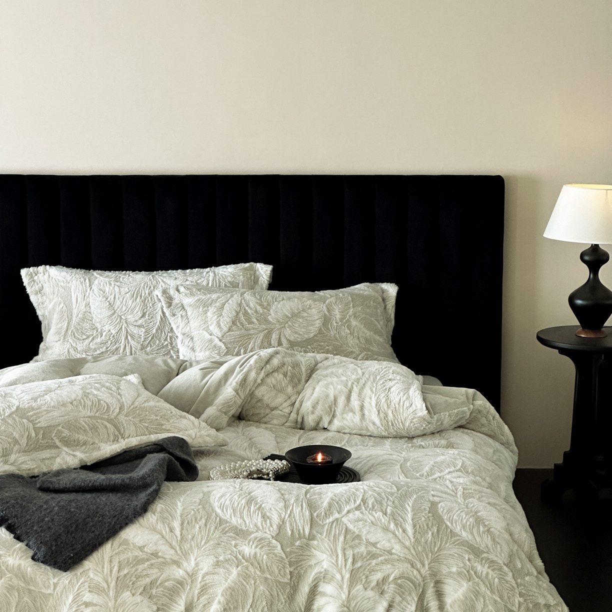 91家纺网 家纺一手货源 找家纺 （总）MIU缪家居 2025新款A版兔毛B版牛奶绒四件套-挪威森林