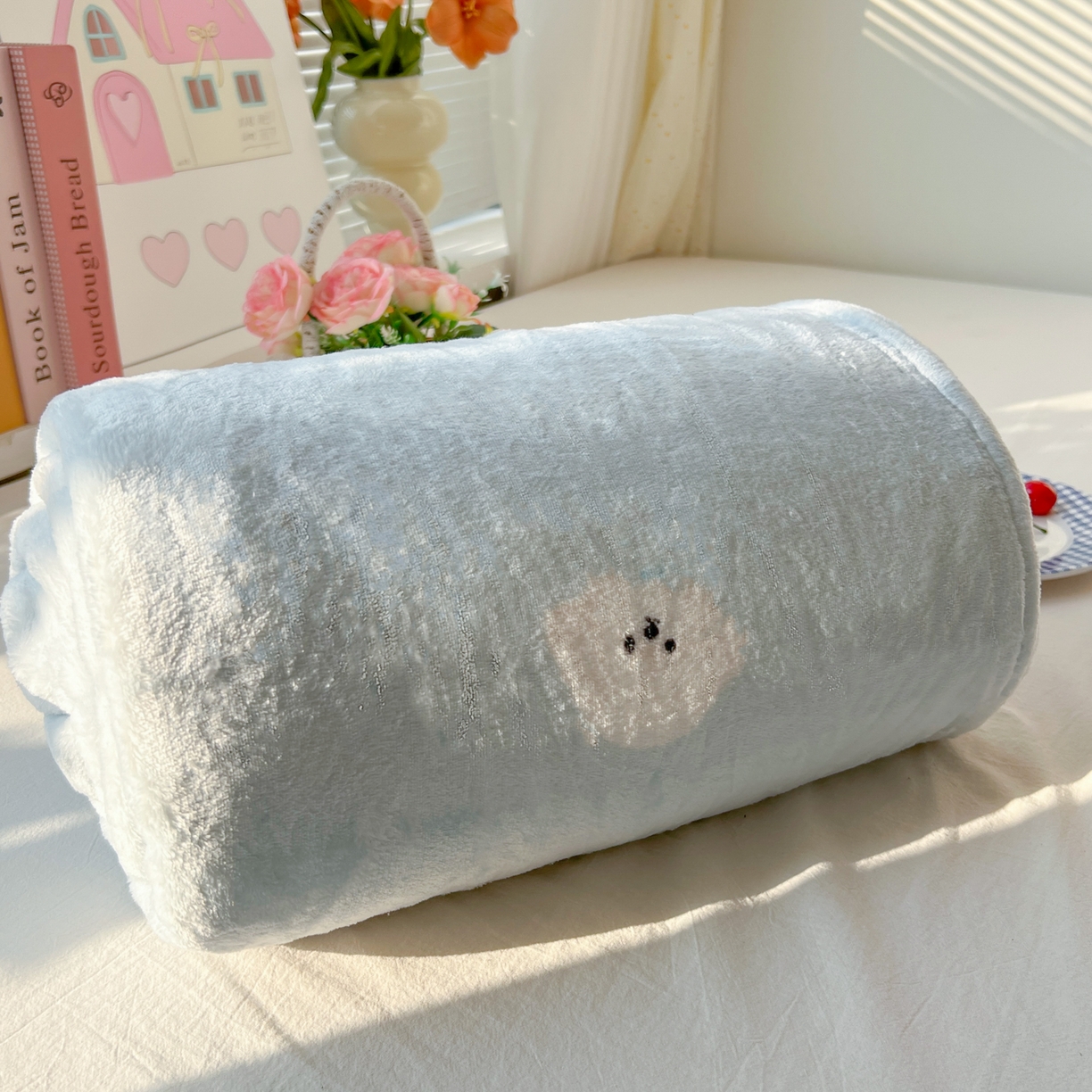 91家纺网 家纺一手货源 找家纺 （总）韩巢家纺 2025新款四季可用牛奶绒多功能毛毯