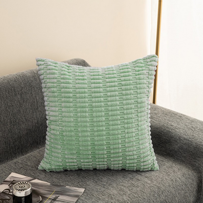 91家纺网 家纺一手货源 找家纺 （总）新奇异 2025新款简约单/双面灯芯绒抱枕麦穗粒系列