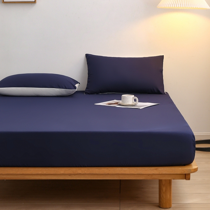 91家纺网 家纺一手货源 找家纺 （总）啊雅家居 2025新款简约单人床笠双人床笠水洗磨毛床笠