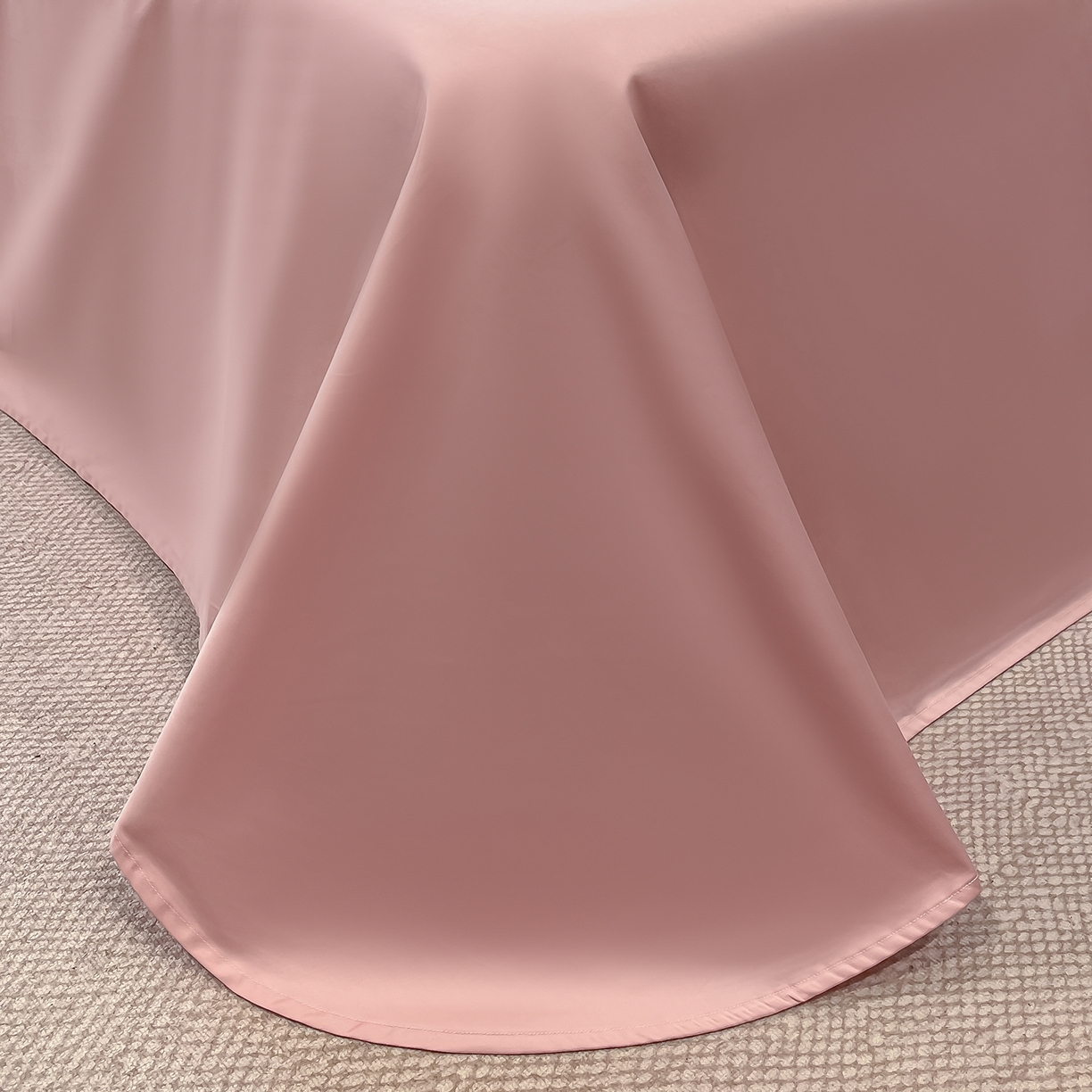 91家纺网 家纺一手货源 找家纺 置顶家纺 2025新款亲肤花卉刺绣四件套-繁星点点 繁星点点-奶白+浅豆沙