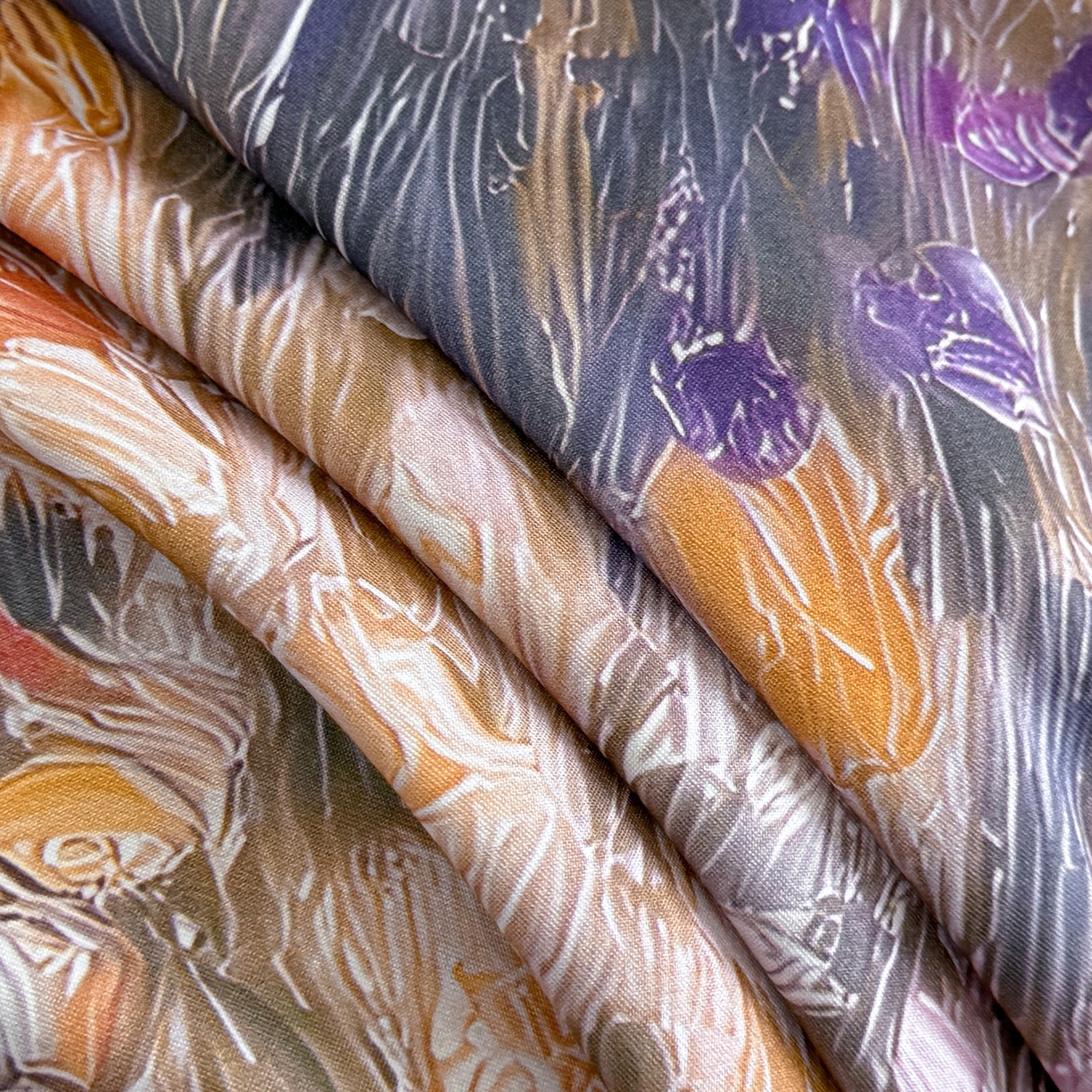 91家纺网 家纺一手货源 找家纺 置顶家纺 2025秋冬新款亲肤加厚140克磨毛四件套-普罗旺斯羽翎系列 普罗旺斯-豆紫