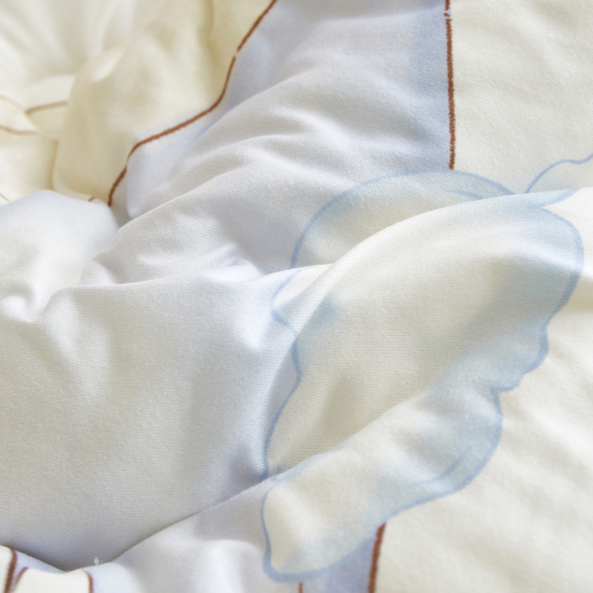 91家纺网 家纺一手货源 找家纺 （总）荷马之梦 2025新款针织棉数码印花大版手绘原创豆豆绒被芯儿童被子春秋被冬被-梦境系列