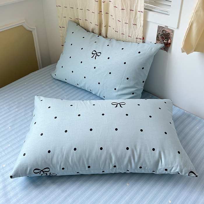 91家纺网 家纺一手货源 找家纺 （总）耀悦家纺 2025新款40支全棉纯棉四件套ins卡通可爱风简约