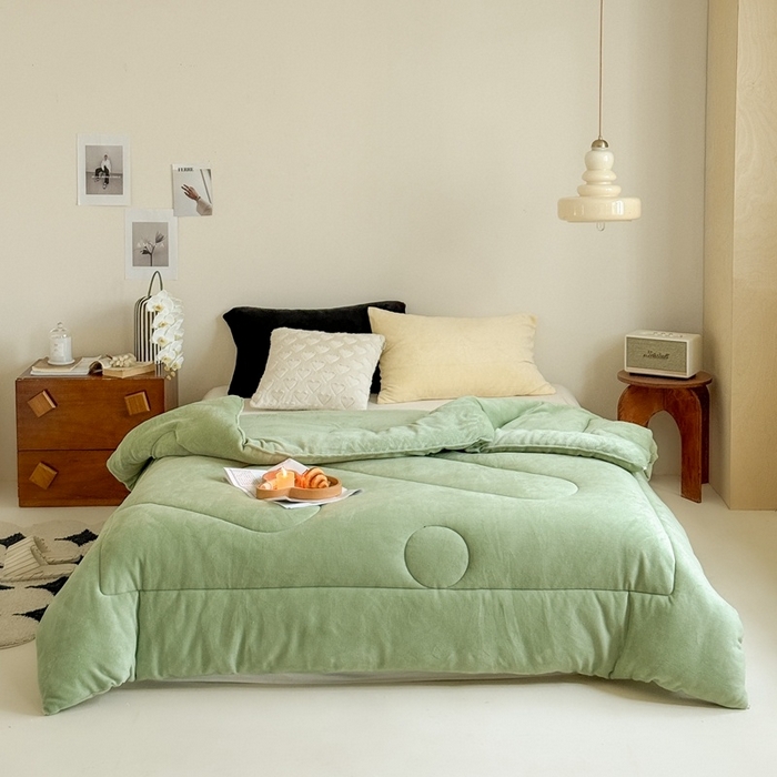 91家纺网 家纺一手货源 找家纺 （总）申龙家纺 2025新款牛奶绒冬被