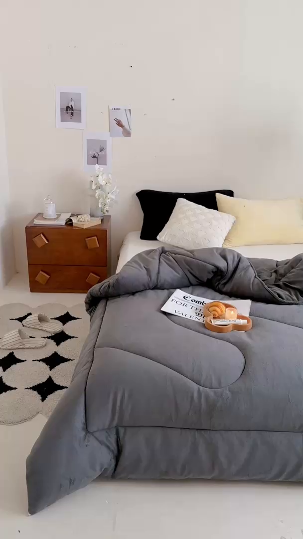 91家纺网 家纺一手货源 找家纺 （总）申龙家纺 2025新款牛奶绒冬被