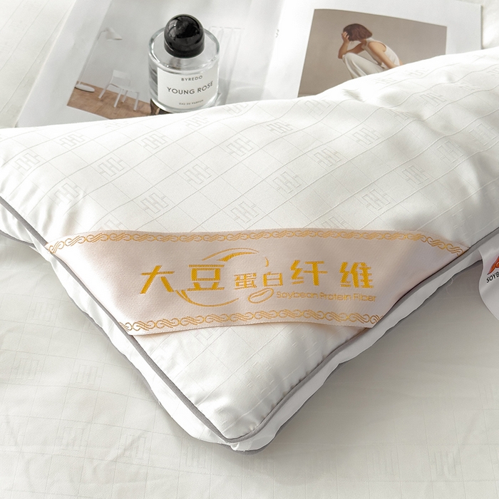 91家纺网 家纺一手货源 找家纺 （总）置顶家纺 2024新款贡缎提花大豆纤维被子被芯--实拍图