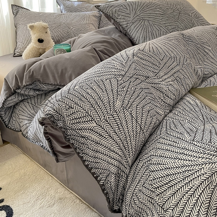 91家纺网 家纺一手货源 找家纺 （总）置顶家纺 2024新款亲肤加厚磨毛四件套-觅咖