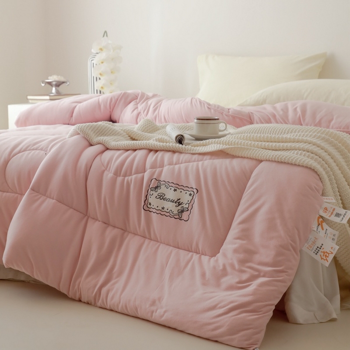 91家纺网 家纺一手货源 找家纺 （总）申龙家纺 2025新款火岩暖绒冬被