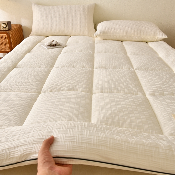 91家纺网 家纺一手货源 找家纺 （总）培童家纺 2025华夫格床垫四季款学生宿舍单人床褥子榻榻米双人家用软床垫