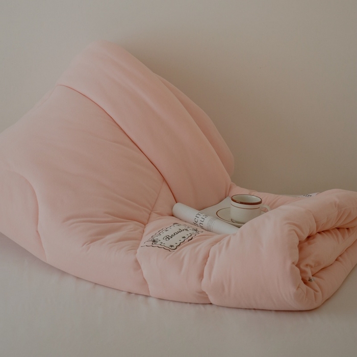 91家纺网 家纺一手货源 找家纺 申龙家纺 2025新款火岩暖绒冬被 暖玉纱