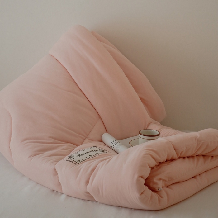 91家纺网 家纺一手货源 找家纺 申龙家纺 2025新款火岩暖绒冬被 暖玉纱