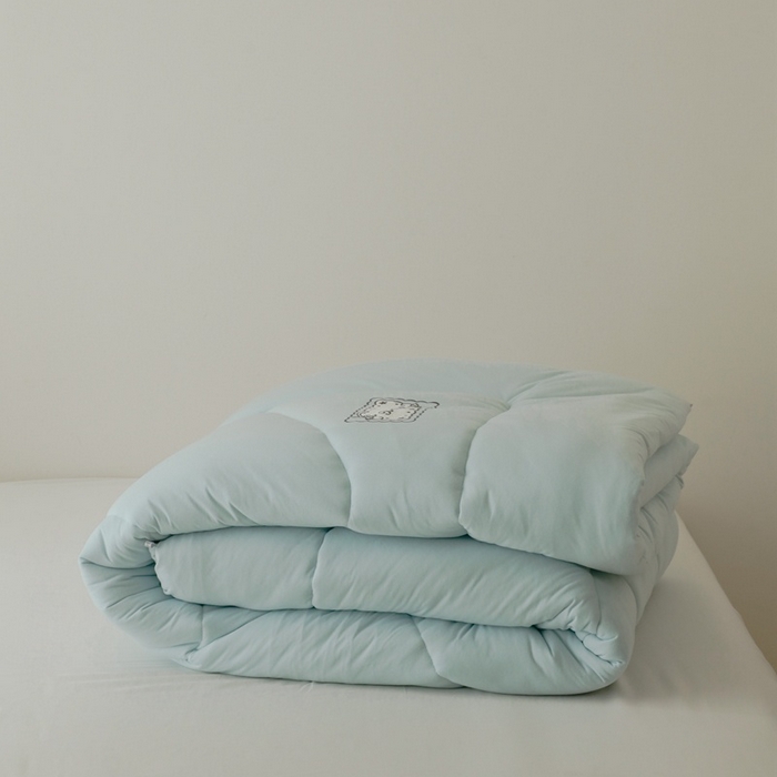 91家纺网 家纺一手货源 找家纺 申龙家纺 2025新款火岩暖绒冬被 繁星兰