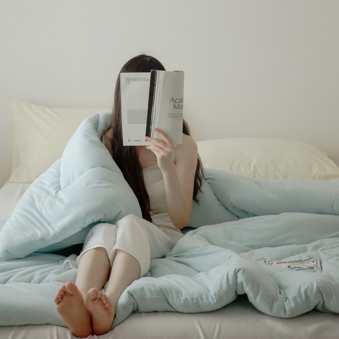 91家纺网 家纺一手货源 找家纺 申龙家纺 2025新款火岩暖绒冬被 繁星兰