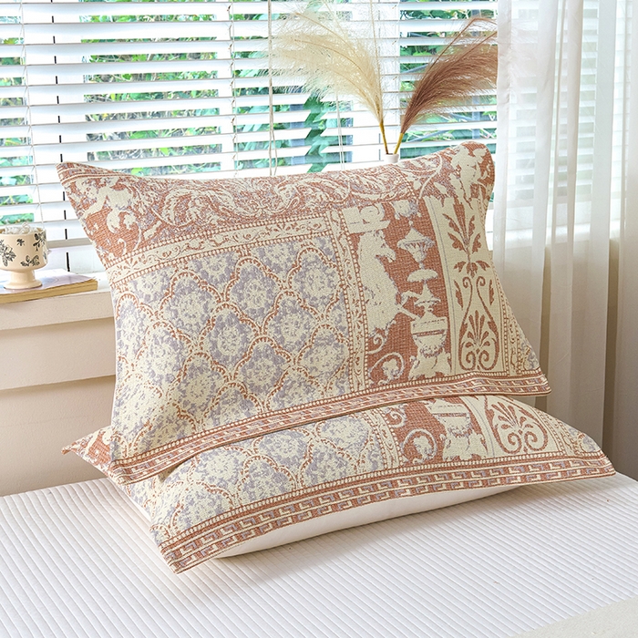 91家纺网 家纺一手货源 找家纺 棠薇家纺 2025新款纯棉枕巾一对装男生100全棉枕头巾防头油轻奢高级感棉麻手感 骑士