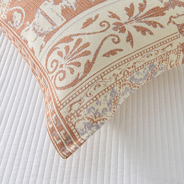 91家纺网 家纺一手货源 找家纺 棠薇家纺 2025新款纯棉枕巾一对装男生100全棉枕头巾防头油轻奢高级感棉麻手感 骑士