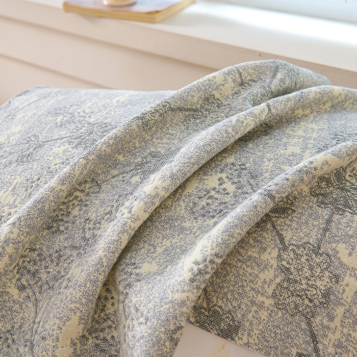 91家纺网 家纺一手货源 找家纺 棠薇家纺 2025新款纯棉枕巾一对装男生100全棉枕头巾防头油轻奢高级感棉麻手感 渐变花