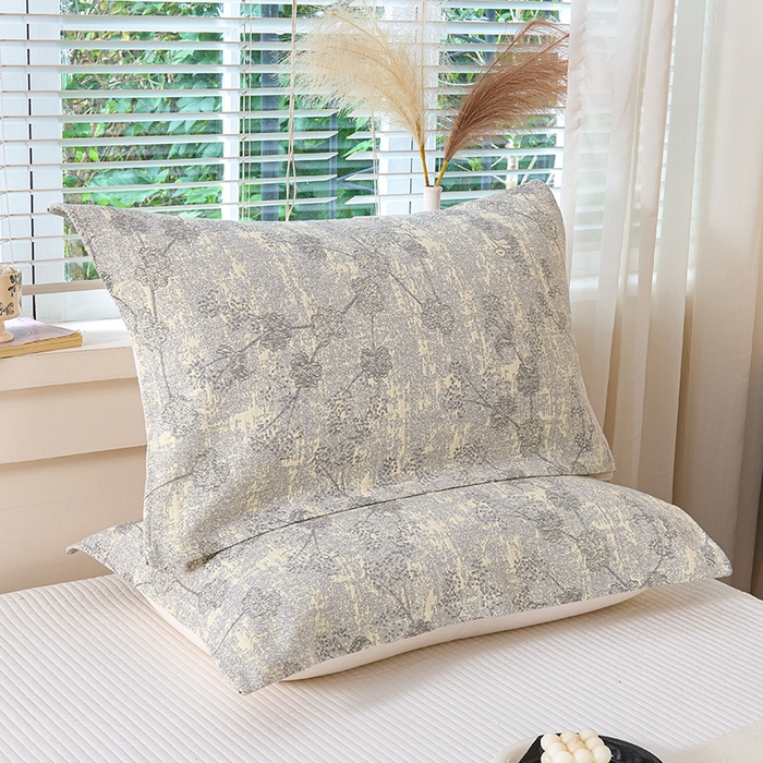 91家纺网 家纺一手货源 找家纺 棠薇家纺 2025新款纯棉枕巾一对装男生100全棉枕头巾防头油轻奢高级感棉麻手感 渐变花