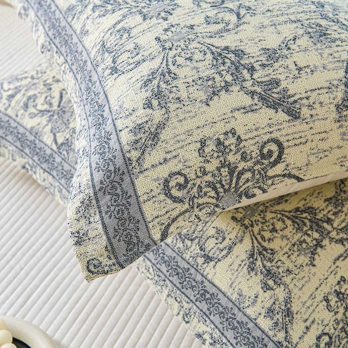 91家纺网 家纺一手货源 找家纺 棠薇家纺 2025新款纯棉枕巾一对装男生100全棉枕头巾防头油轻奢高级感棉麻手感 艺术