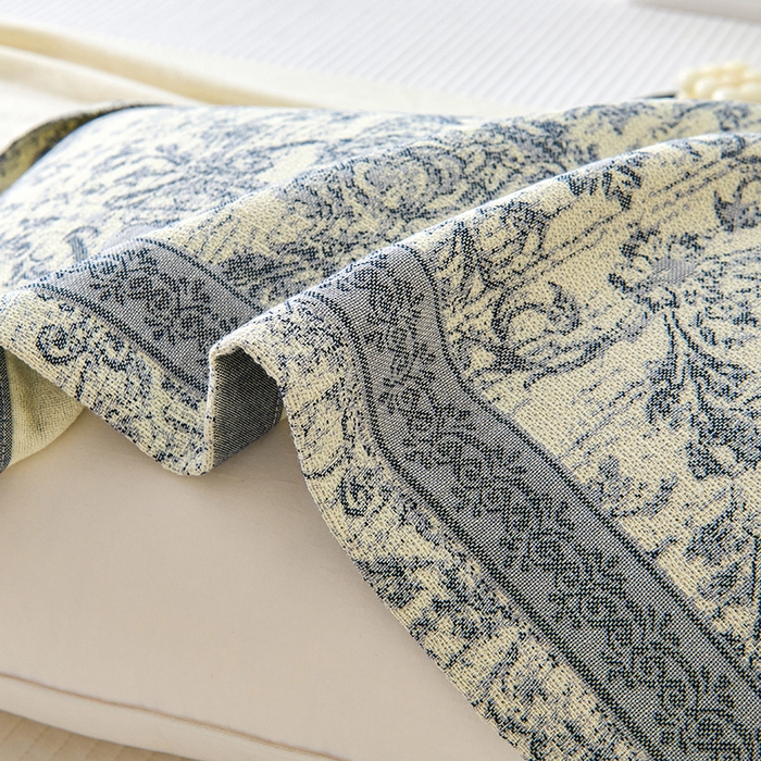 91家纺网 家纺一手货源 找家纺 棠薇家纺 2025新款纯棉枕巾一对装男生100全棉枕头巾防头油轻奢高级感棉麻手感 艺术