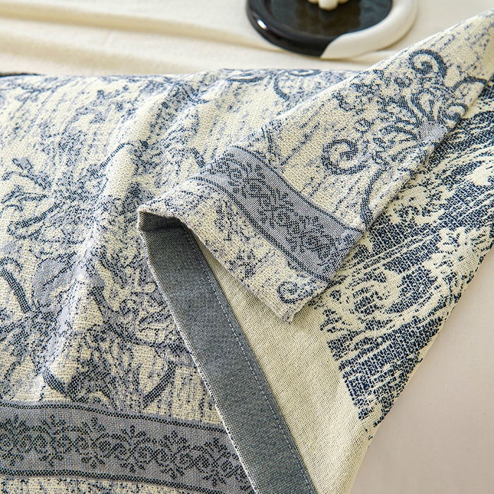 91家纺网 家纺一手货源 找家纺 棠薇家纺 2025新款纯棉枕巾一对装男生100全棉枕头巾防头油轻奢高级感棉麻手感 艺术