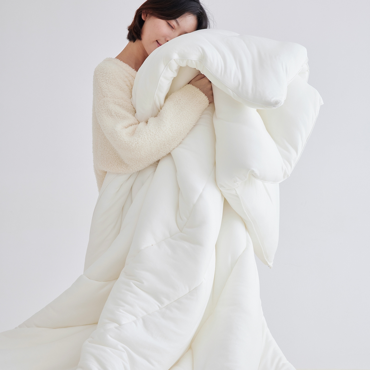 91家纺网 家纺一手货源 找家纺 （总）安莱生活 2025新品37度恒温被被子被芯-风格二