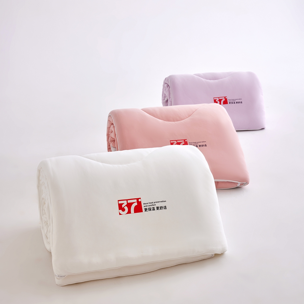 91家纺网 家纺一手货源 找家纺 安莱生活 2025新品37度恒温被被子被芯-风格二 组合图