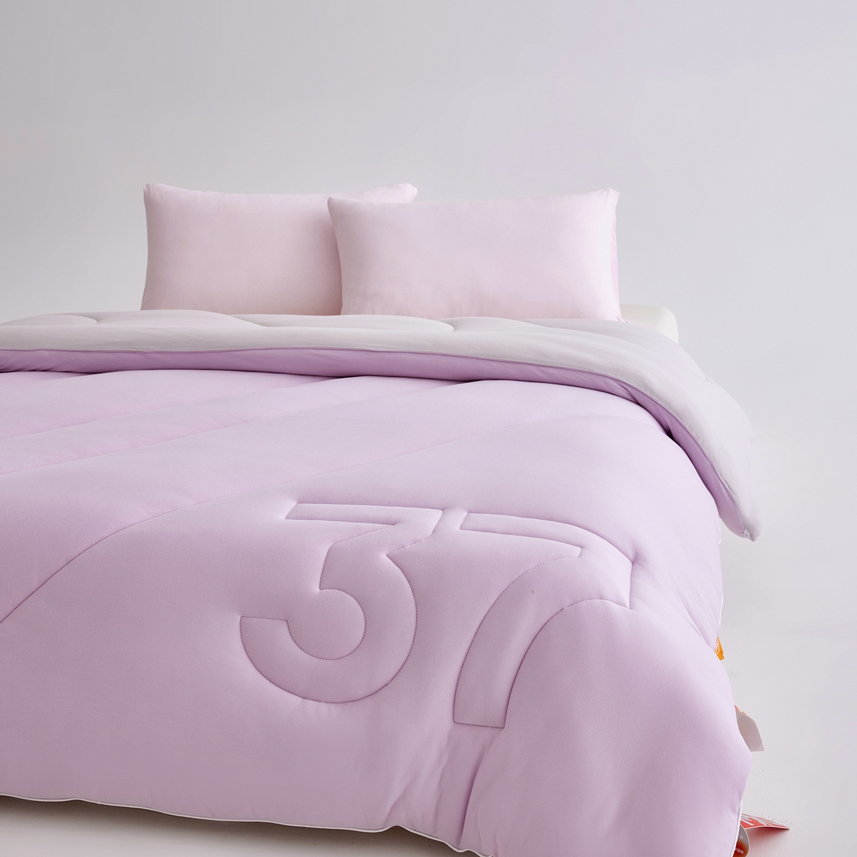 91家纺网 家纺一手货源 找家纺 安莱生活 2025新品37度恒温被被子被芯-风格二 恒温被-紫